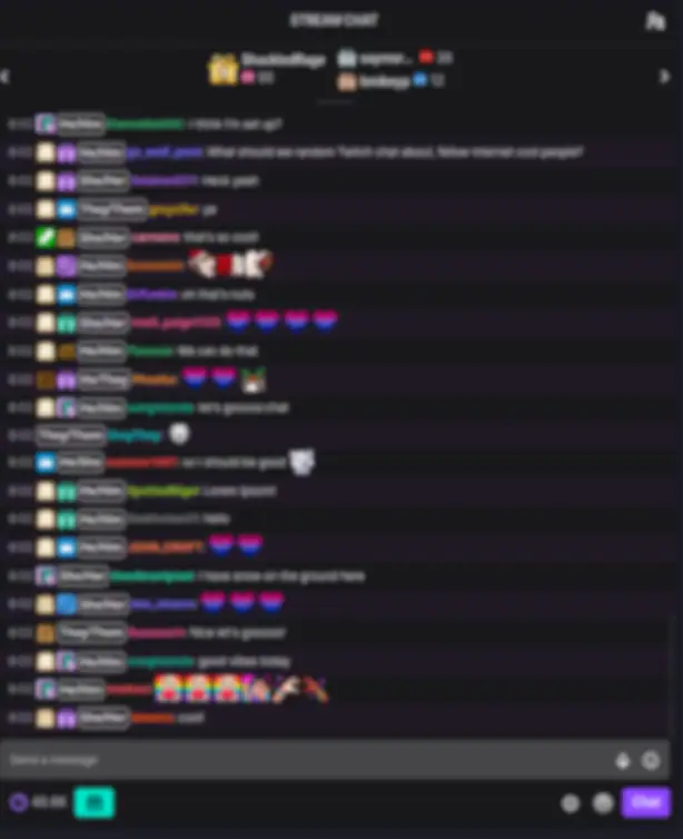 Live Stream Chat