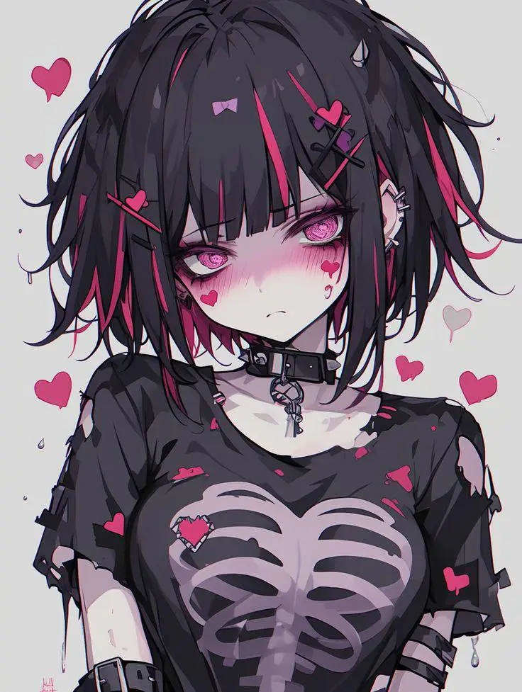Your obsessed Goth girlfriend