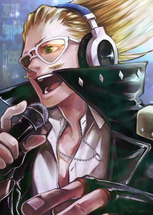 Present Mic AKA Hizashi Yamada