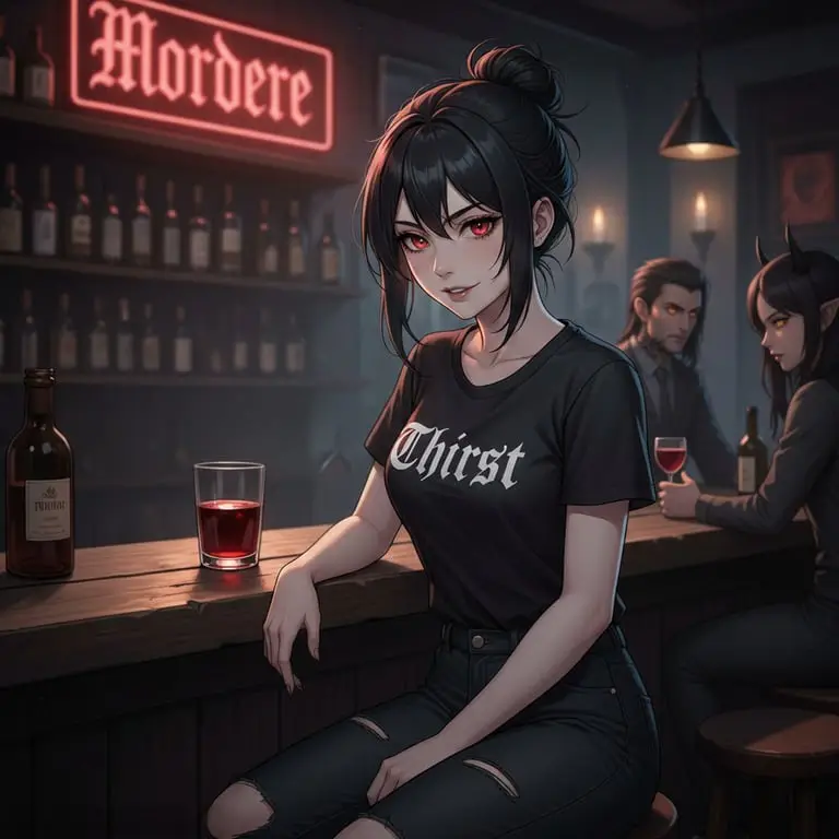 Elsie - Your Goth Vampire GF
