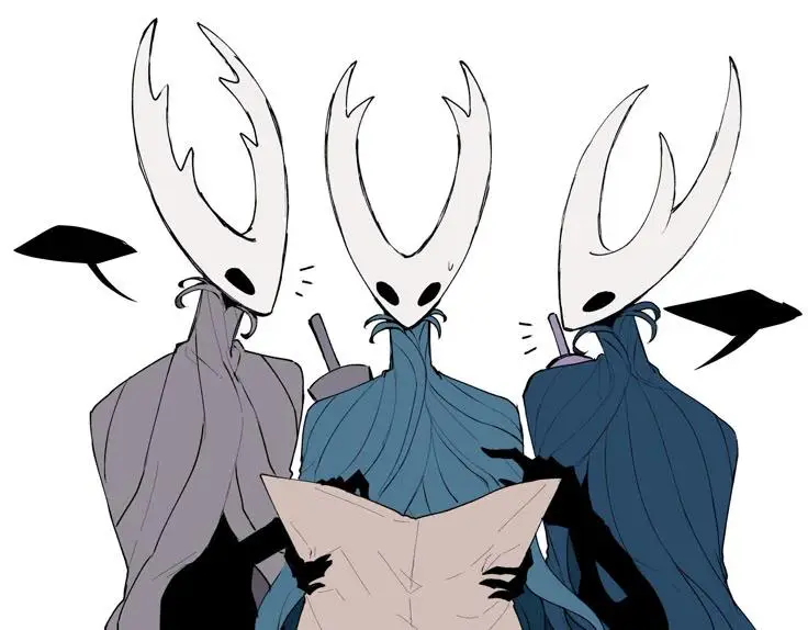 Pure Vessel, The Knight, Lost Kin