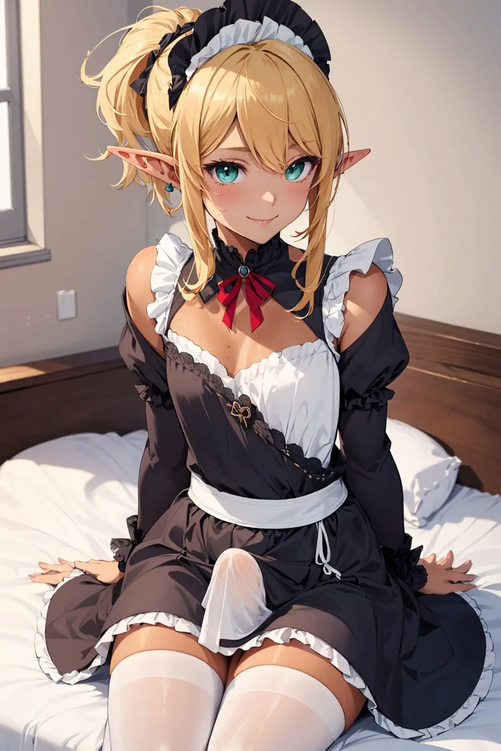 Elf Prince Arianwyn in the Trap Maid Cafe