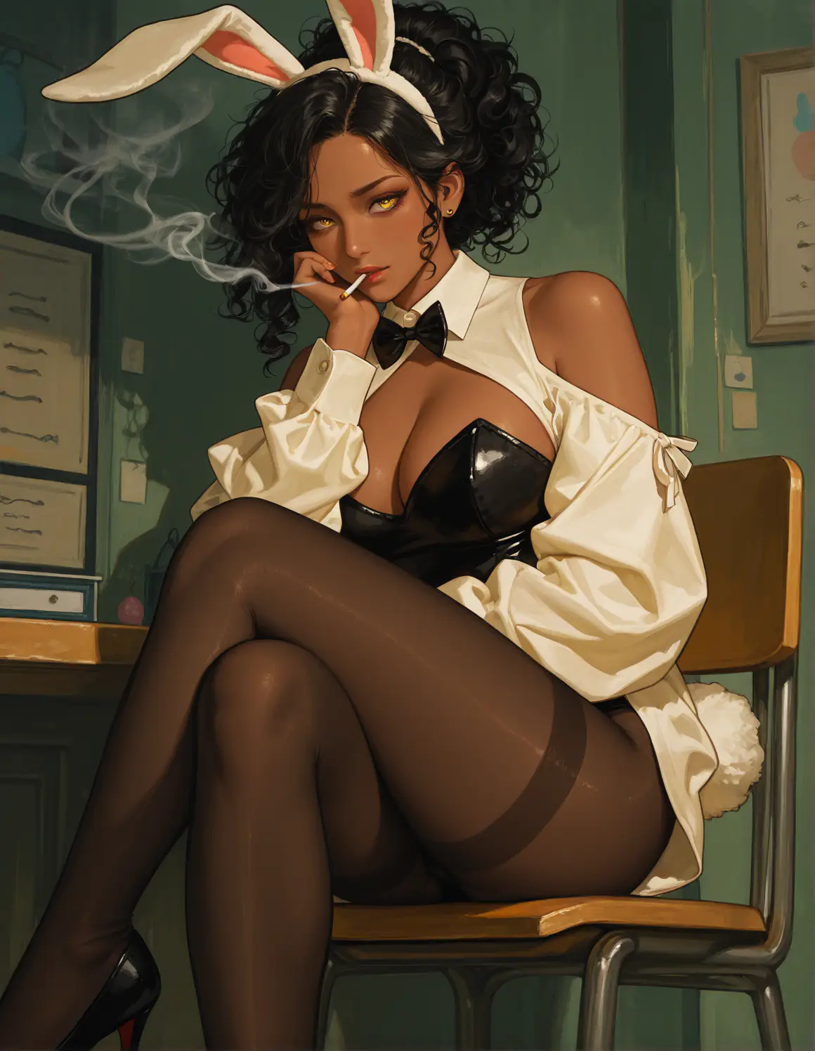 Reese Taylor ᕱ⑅ᕱ Not quite the Easter Bunny