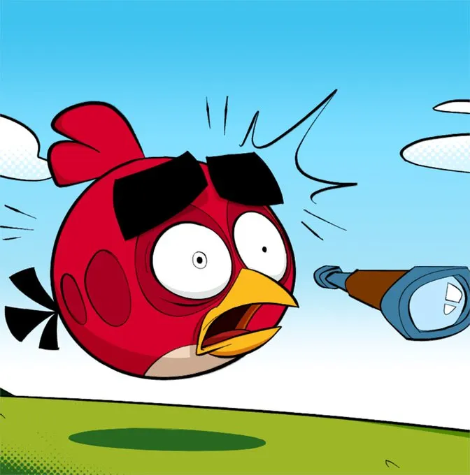 Red Angry Birds (Movie Version)